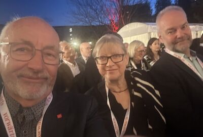 V.li. n. r.: Brümmer, Kürzdörfer, Weinbrecht